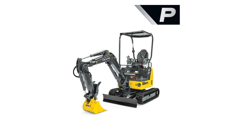 17 P-Tier Compact Excavator