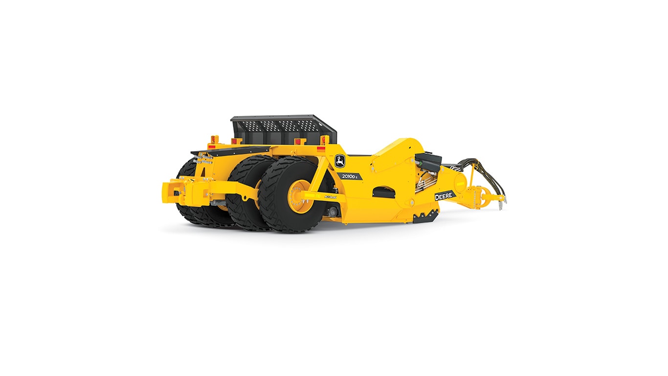 2010DE 4-Tire Ejector Scraper