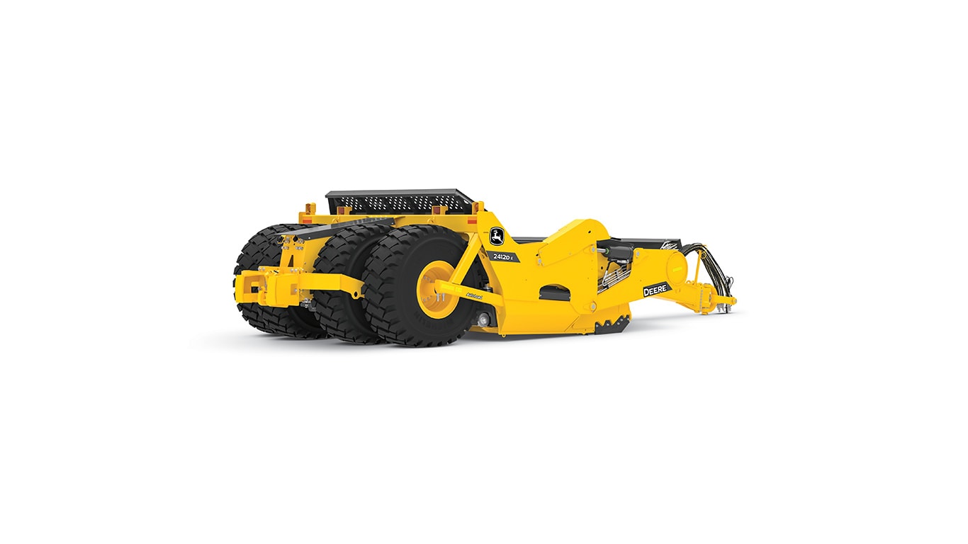 2412D E 4-Tire Ejector Scraper