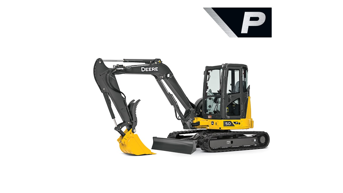 50 P-Tier Compact Excavator