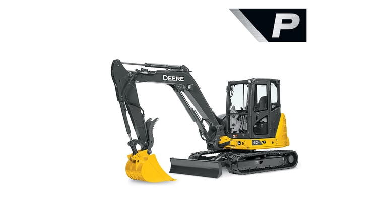 60 P-Tier Compact Excavator