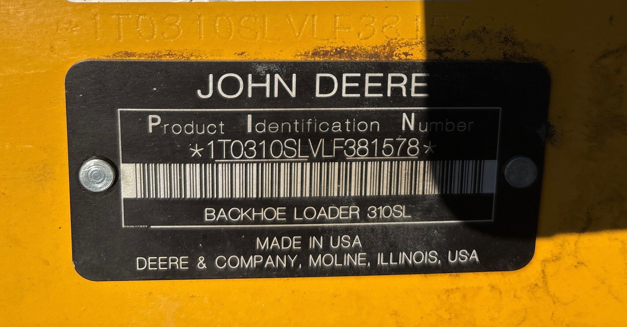 2020 John Deere 310SL Image 10