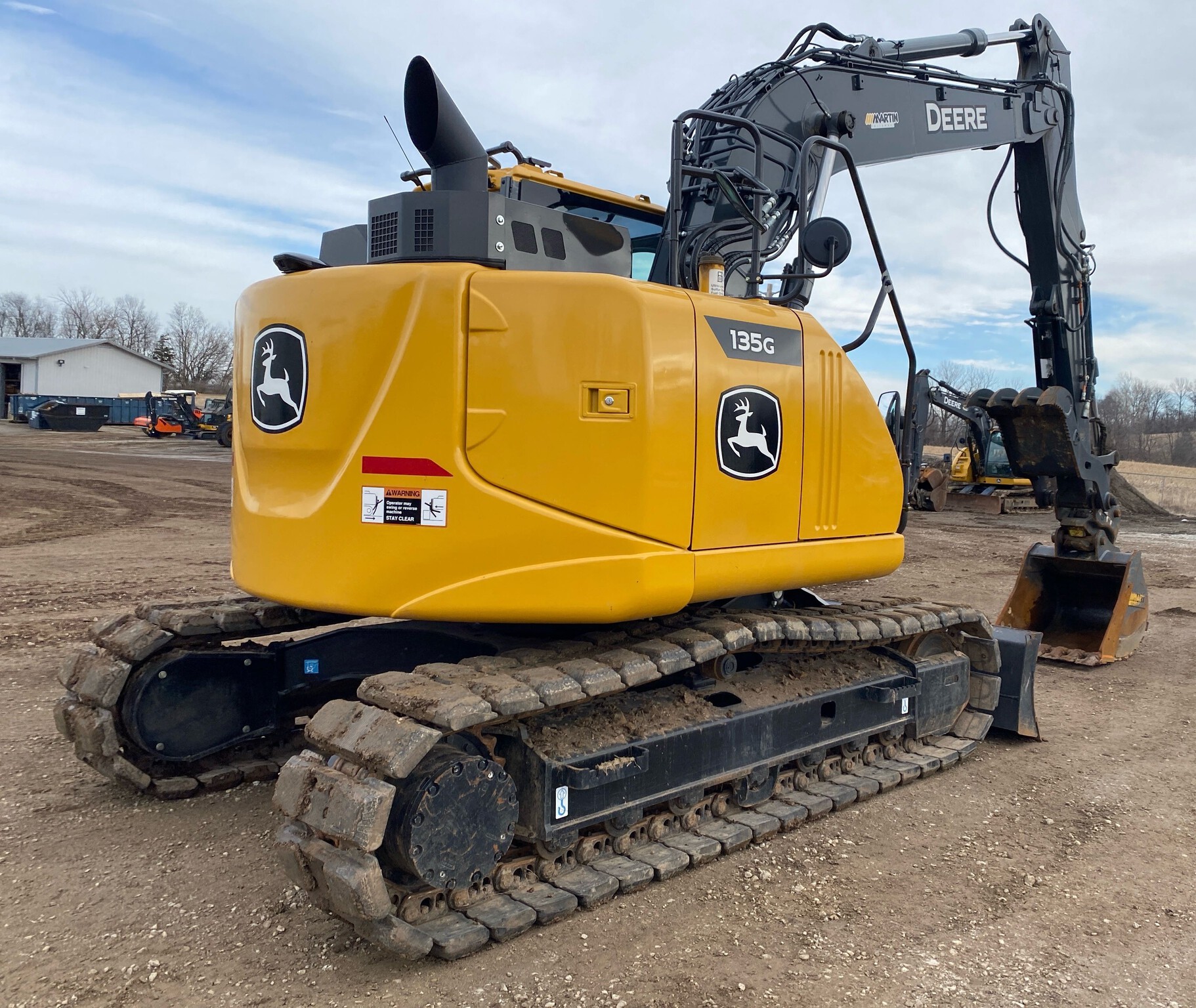 2022 John Deere 135G Image 5