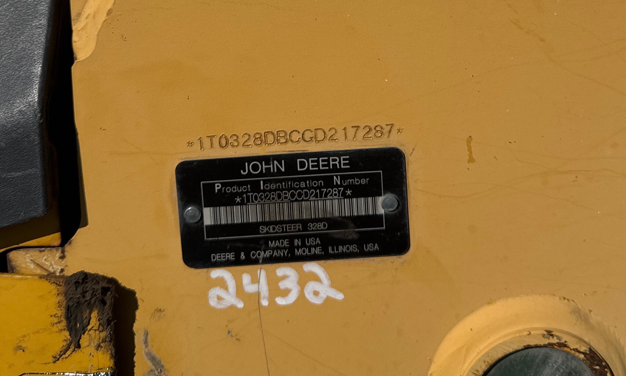 2012 John Deere 328D Image 9
