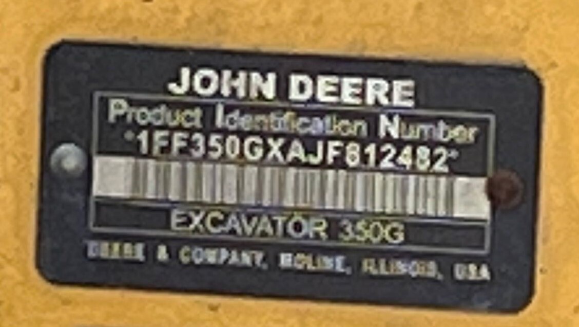 2018 John Deere 350G LC Image 9