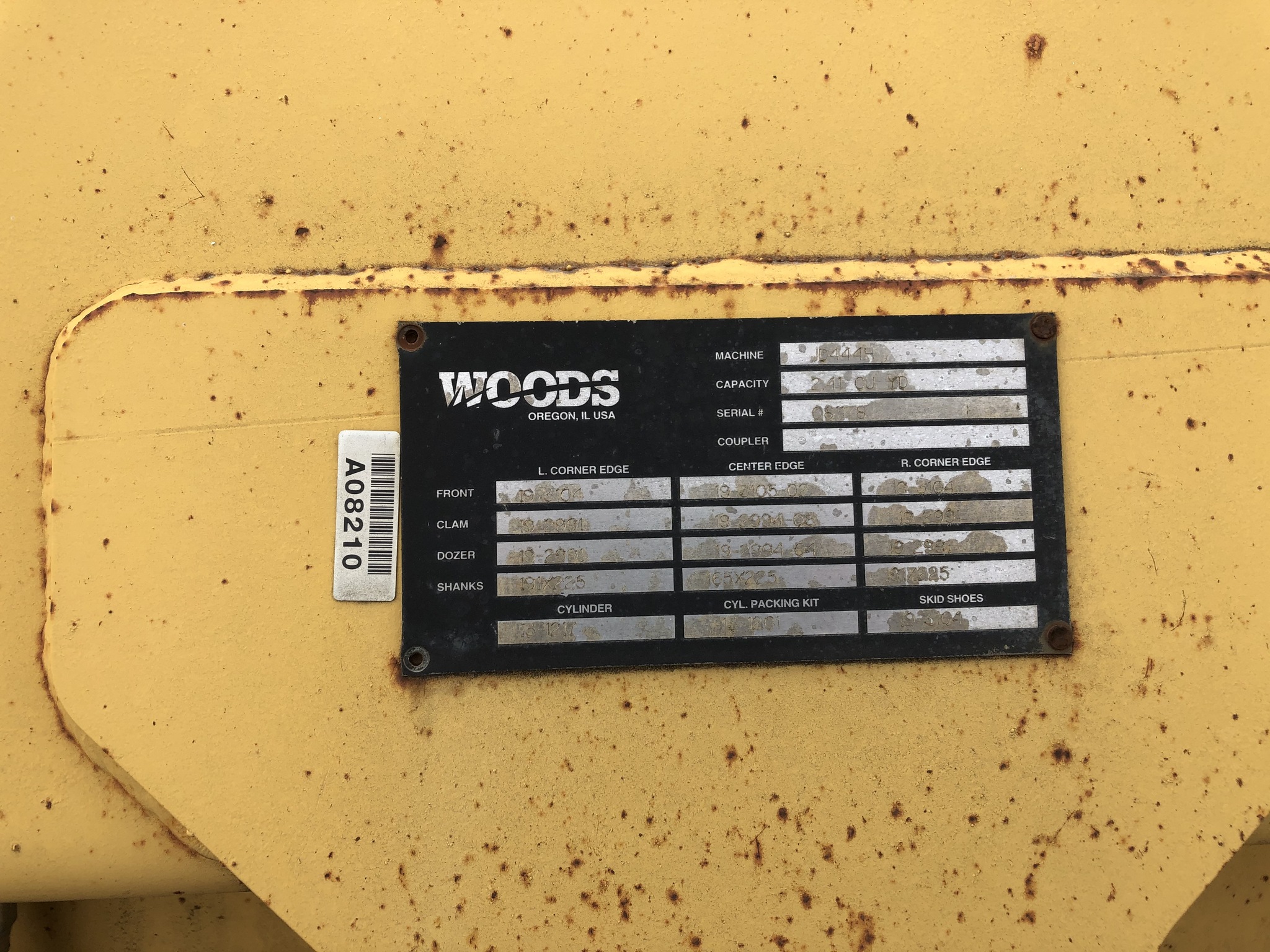 2008 Woods BUCKET Image 5