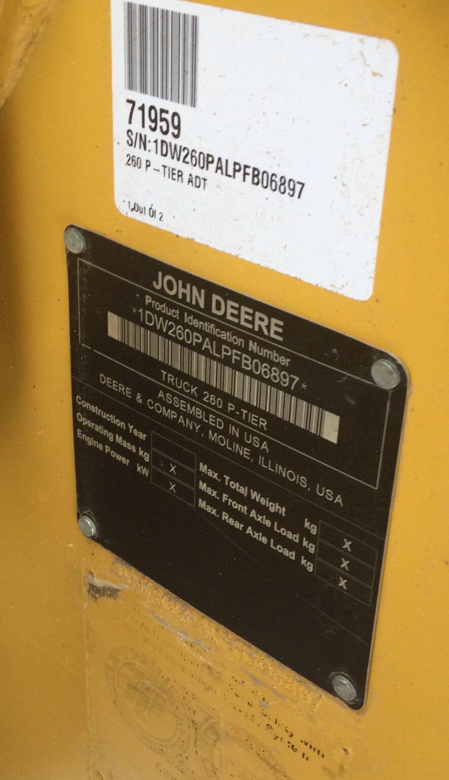 2023 John Deere 260 P Image 15