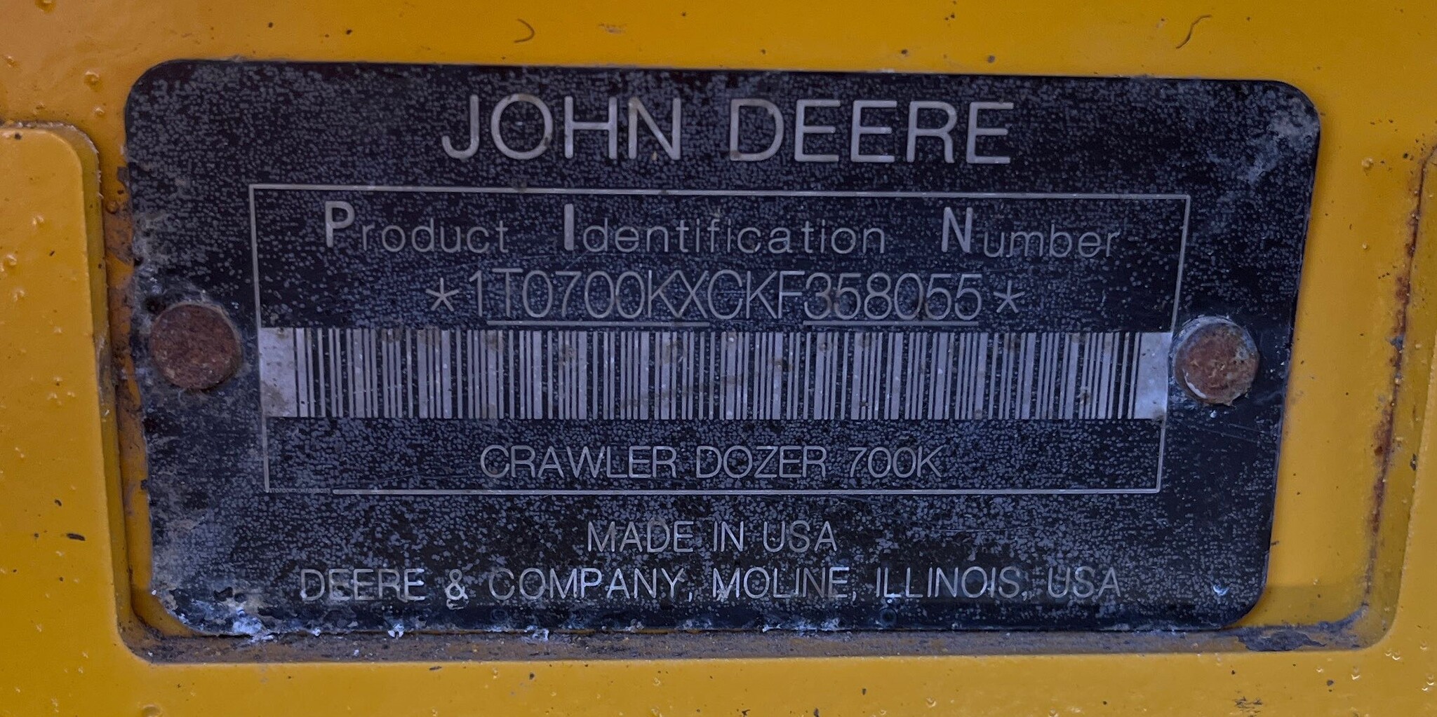 2019 John Deere 700K Image 9