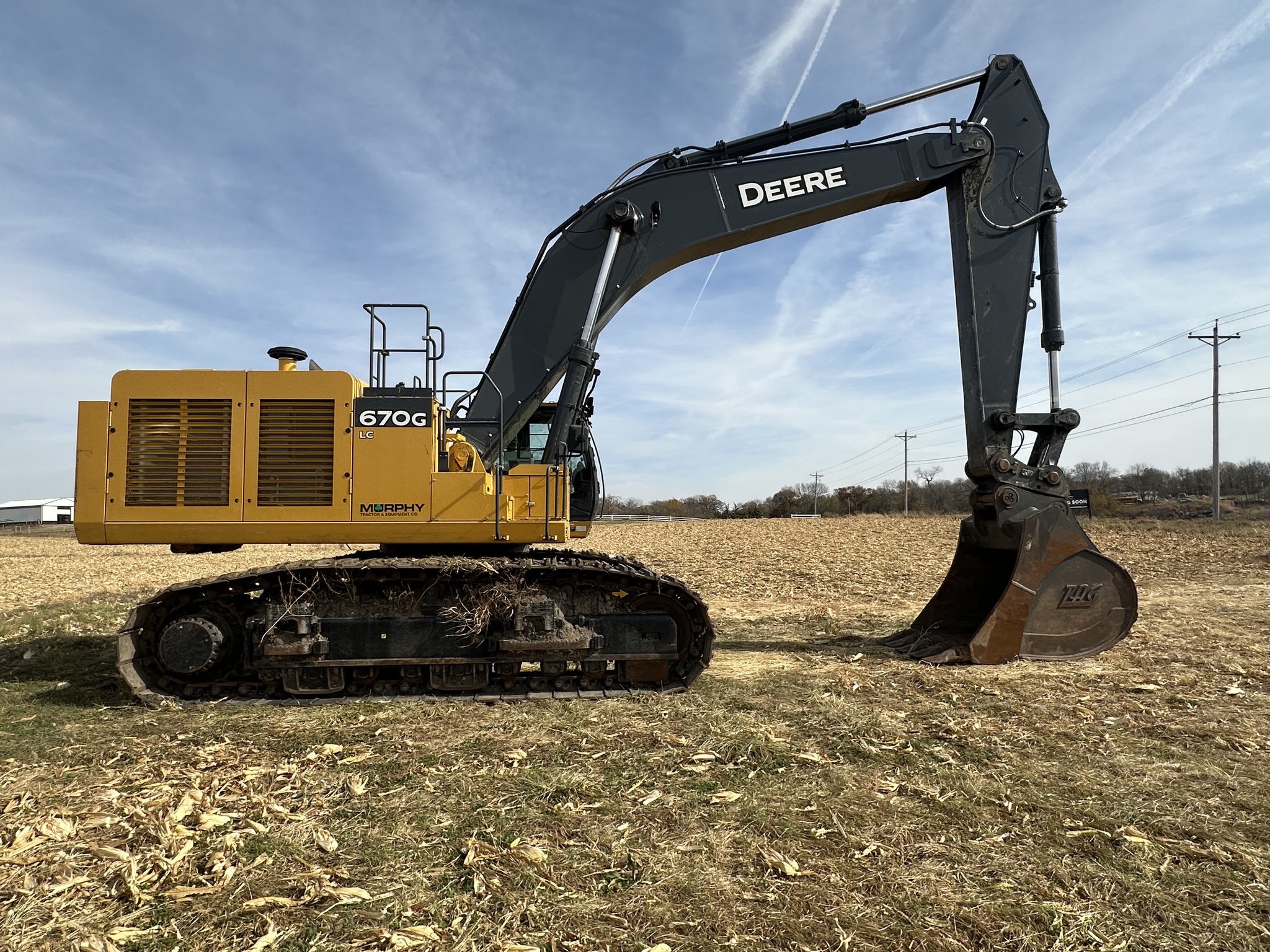 2022 John Deere 670G LC Image 3