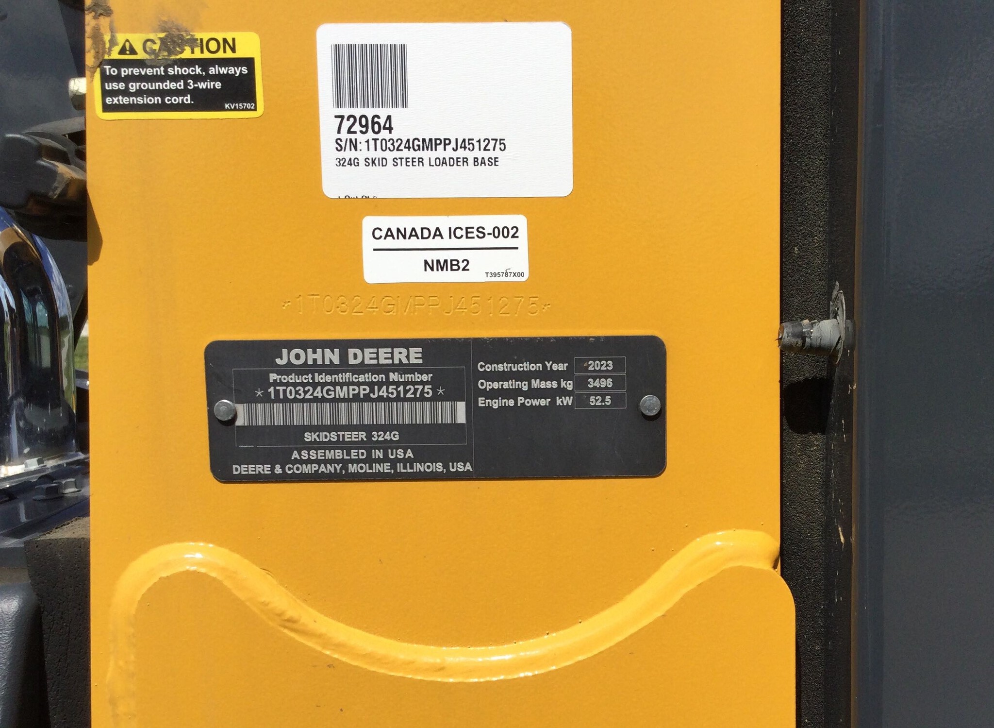 2023 John Deere 324G Image 7