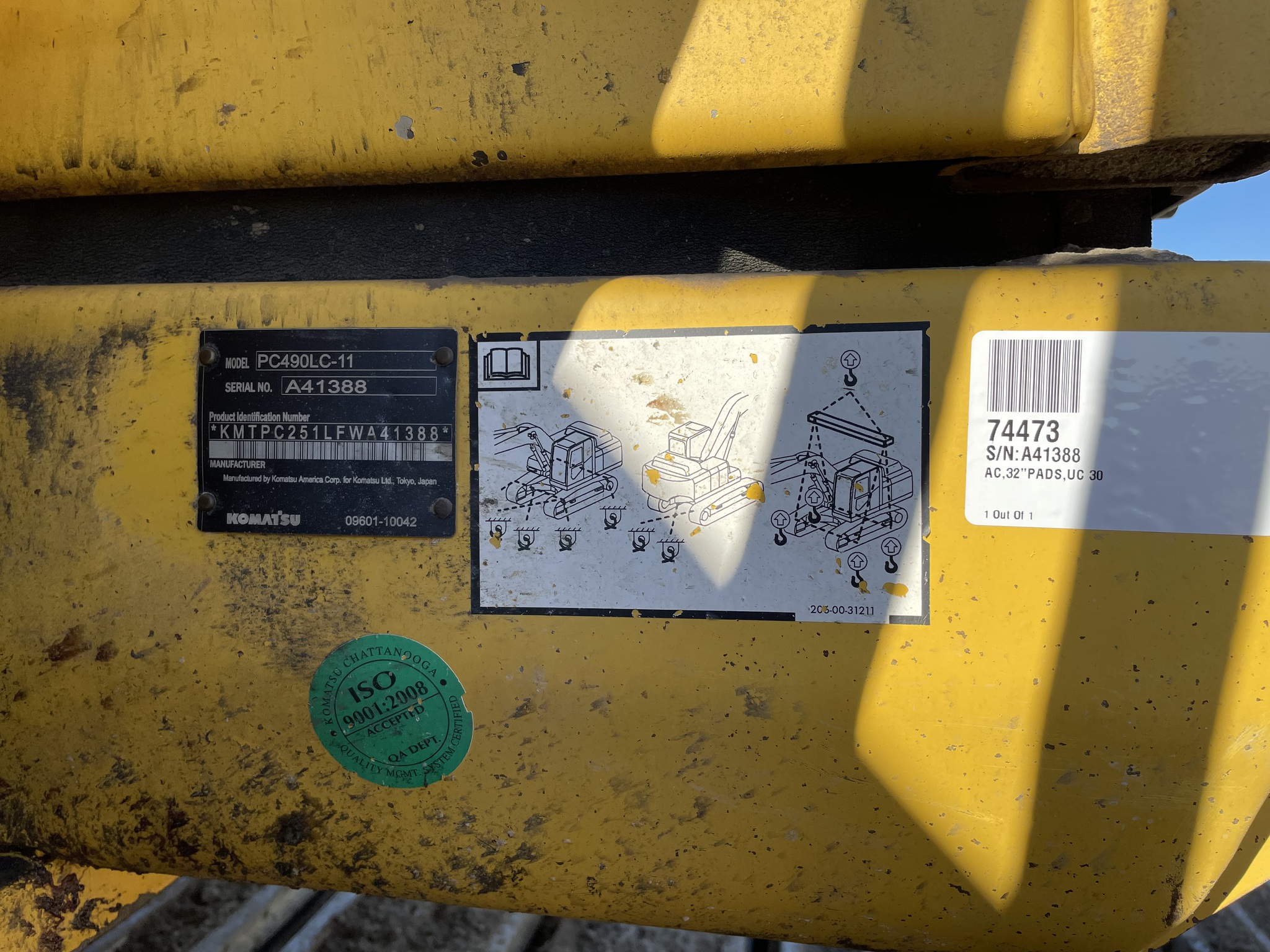 2016 Komatsu PC490LC Image 10