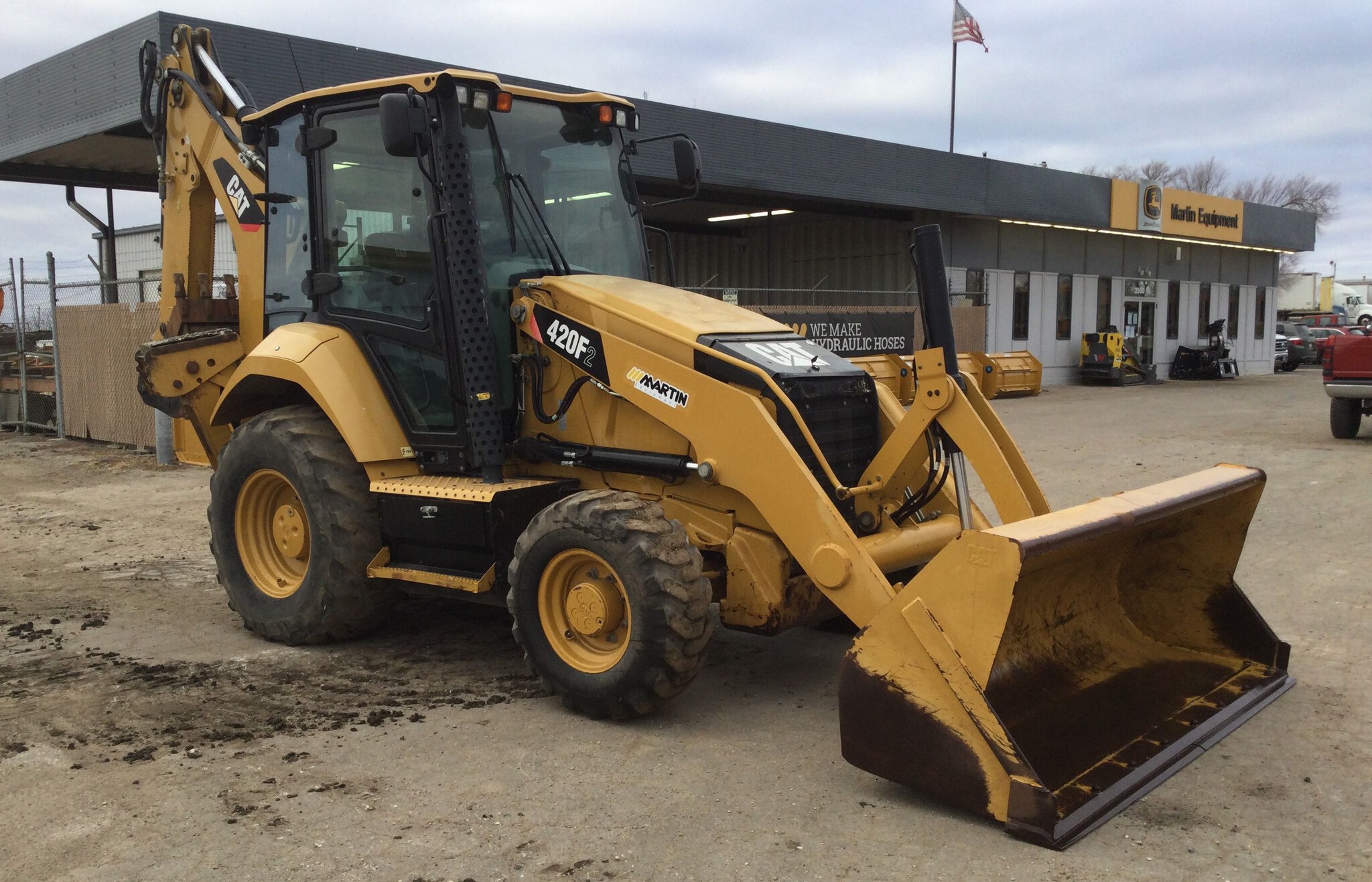 2017 Caterpillar 420F2 Image 3