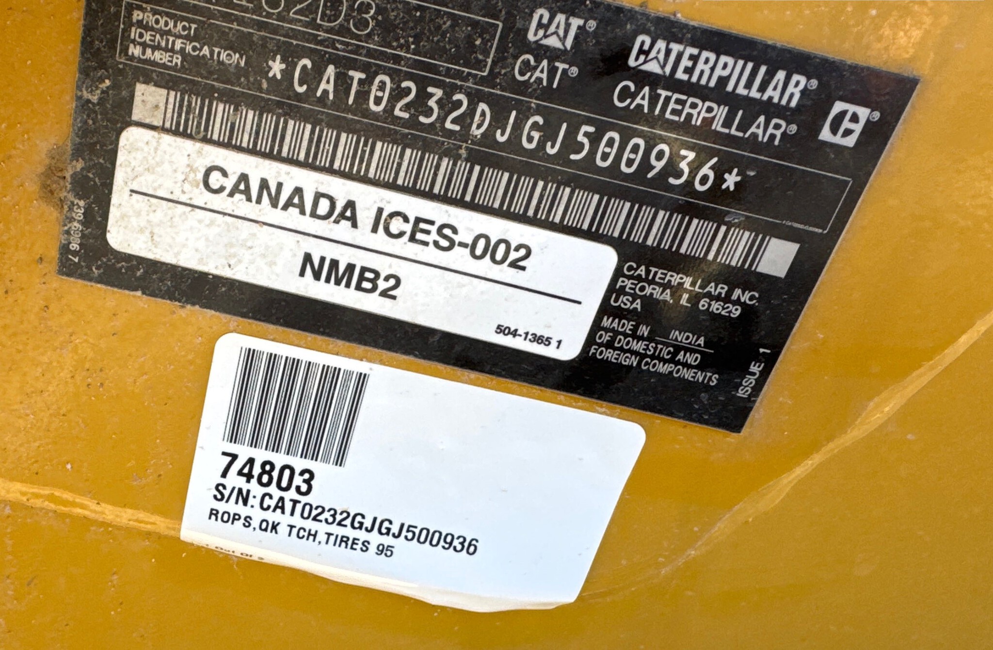 2023 Caterpillar 232D3 Image 8