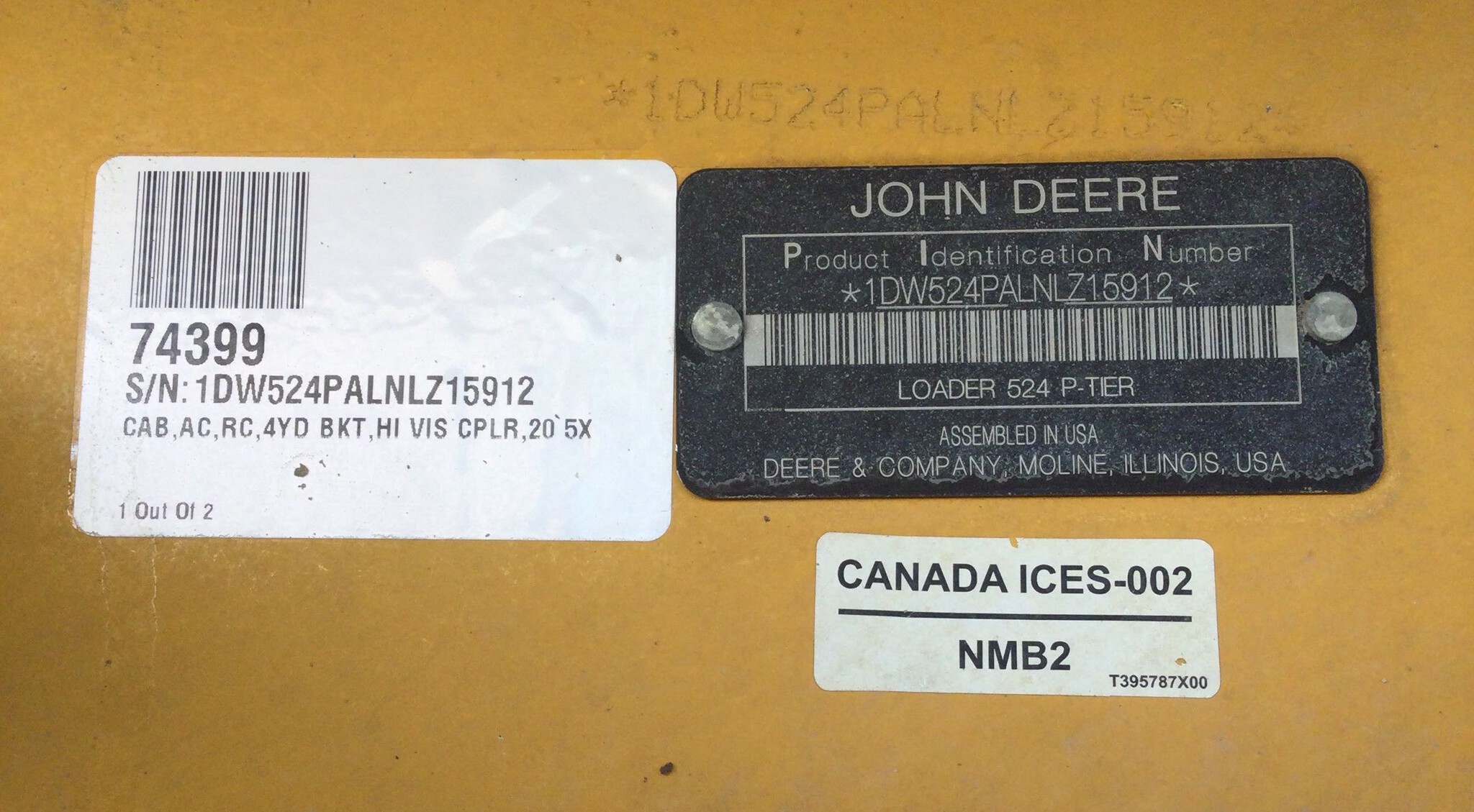 2022 John Deere 524 P Image 11