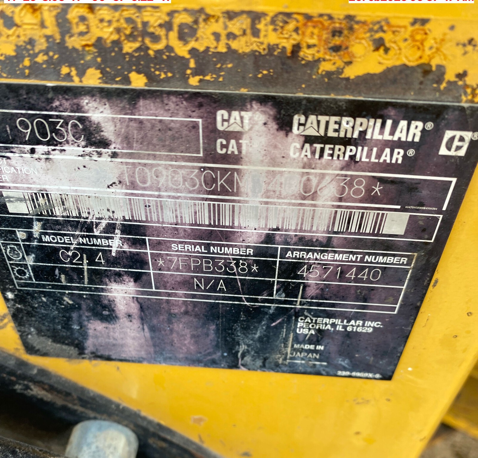 2015 Caterpillar 903C Image 19