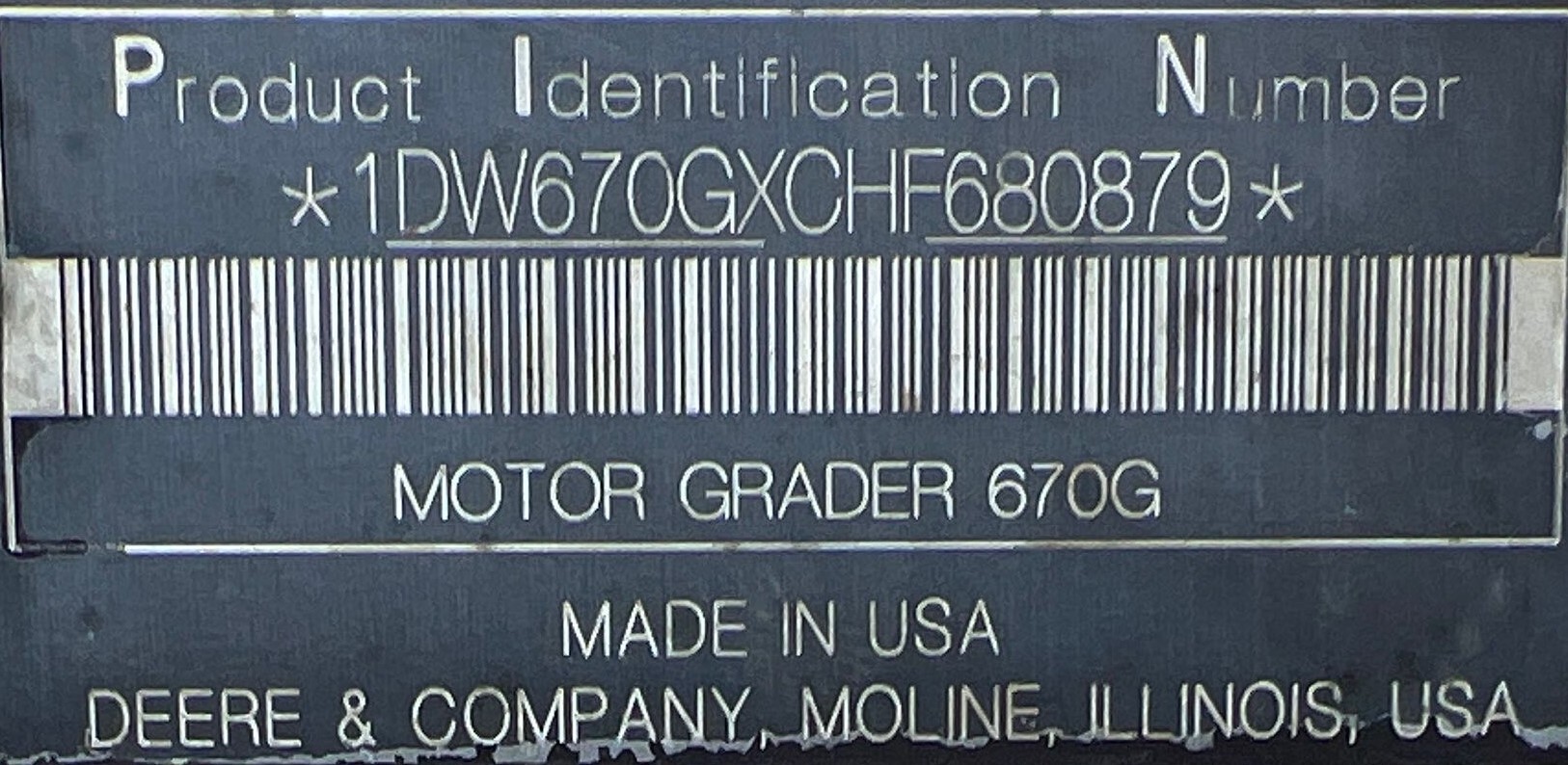 2017 John Deere 670G Image 11
