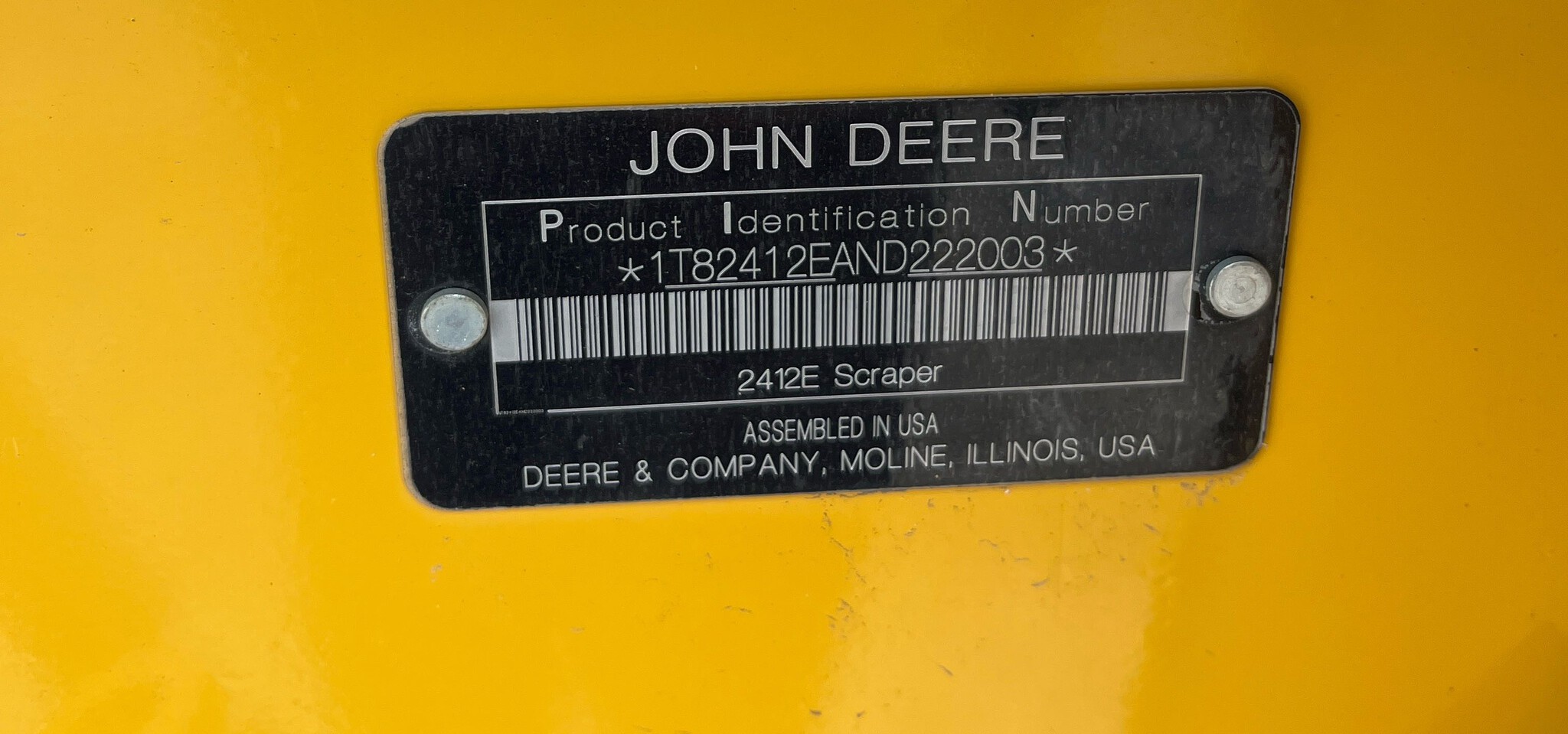 2022 John Deere 2412D E Image 2