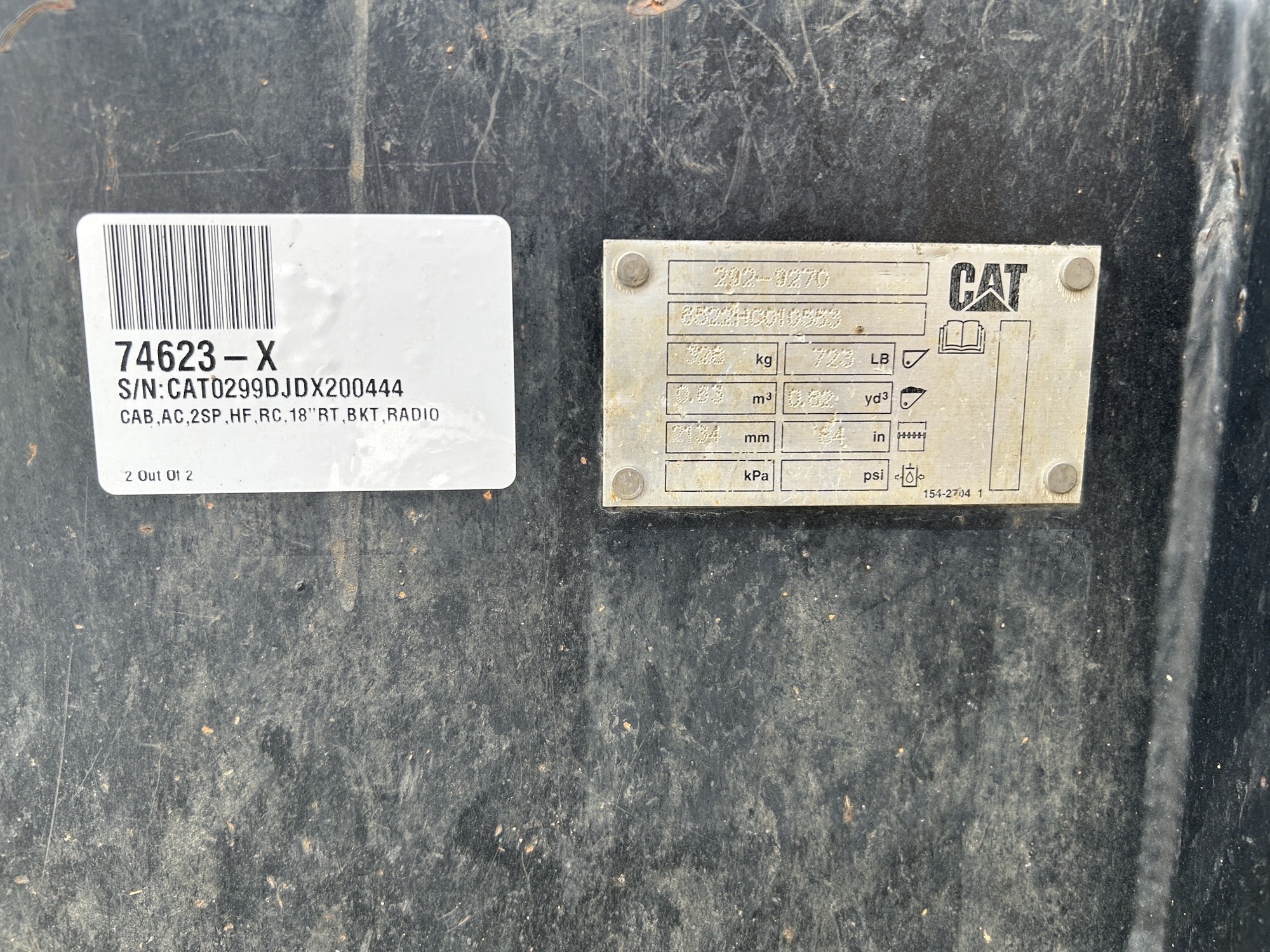 2016 Caterpillar 299D2XHP Image 10