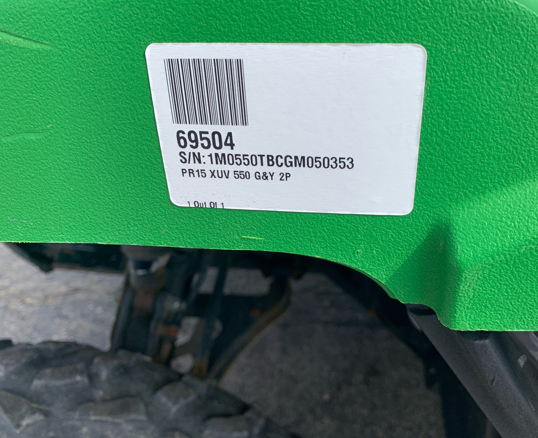 2015 John Deere XUV 550 Image 10