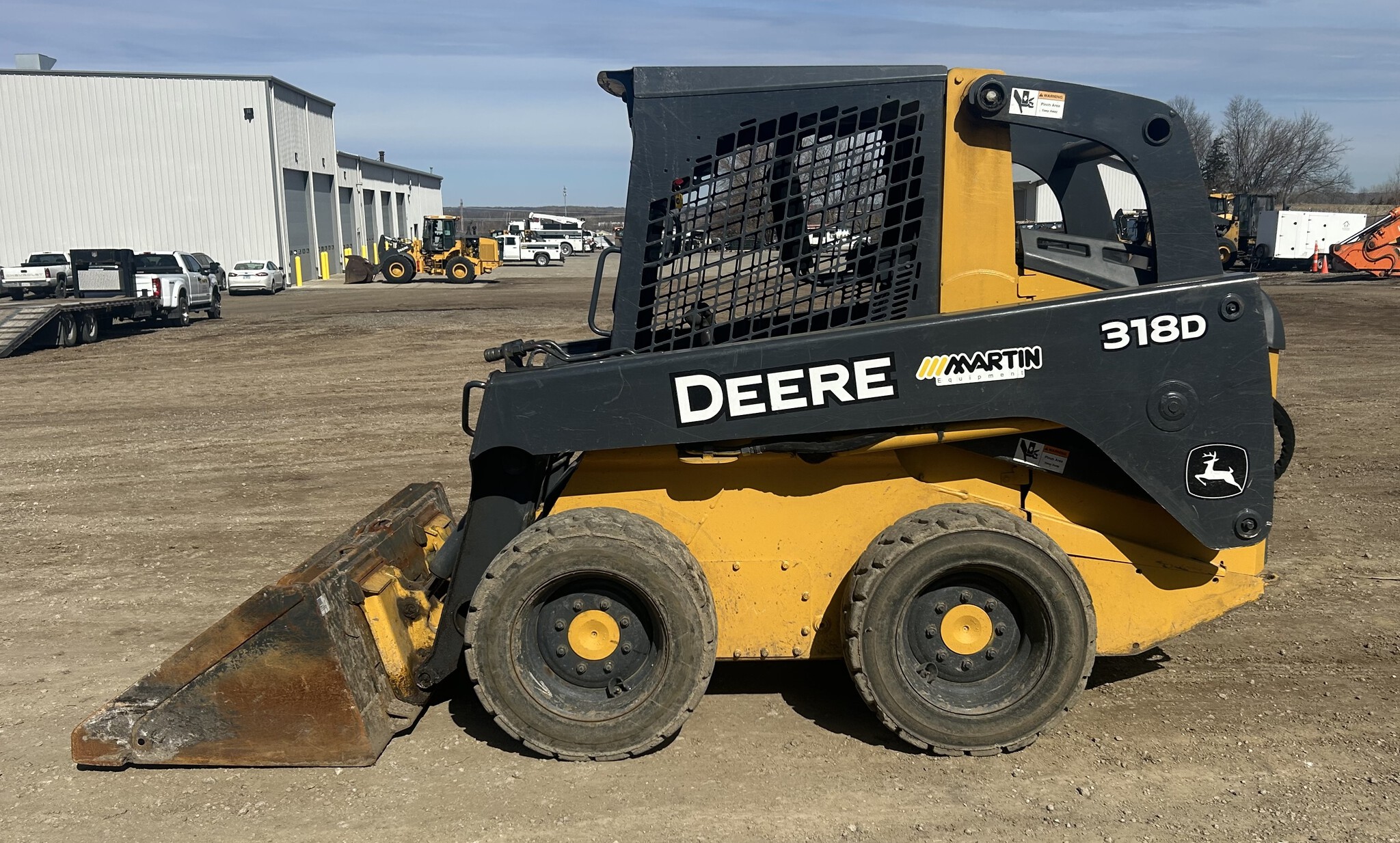 2012 John Deere 318D Image 1