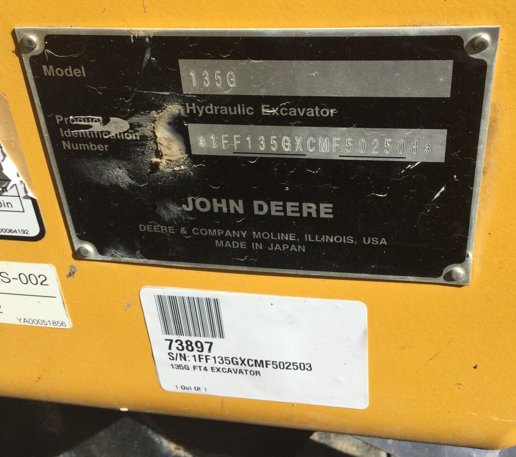 2021 John Deere 135G Image 12