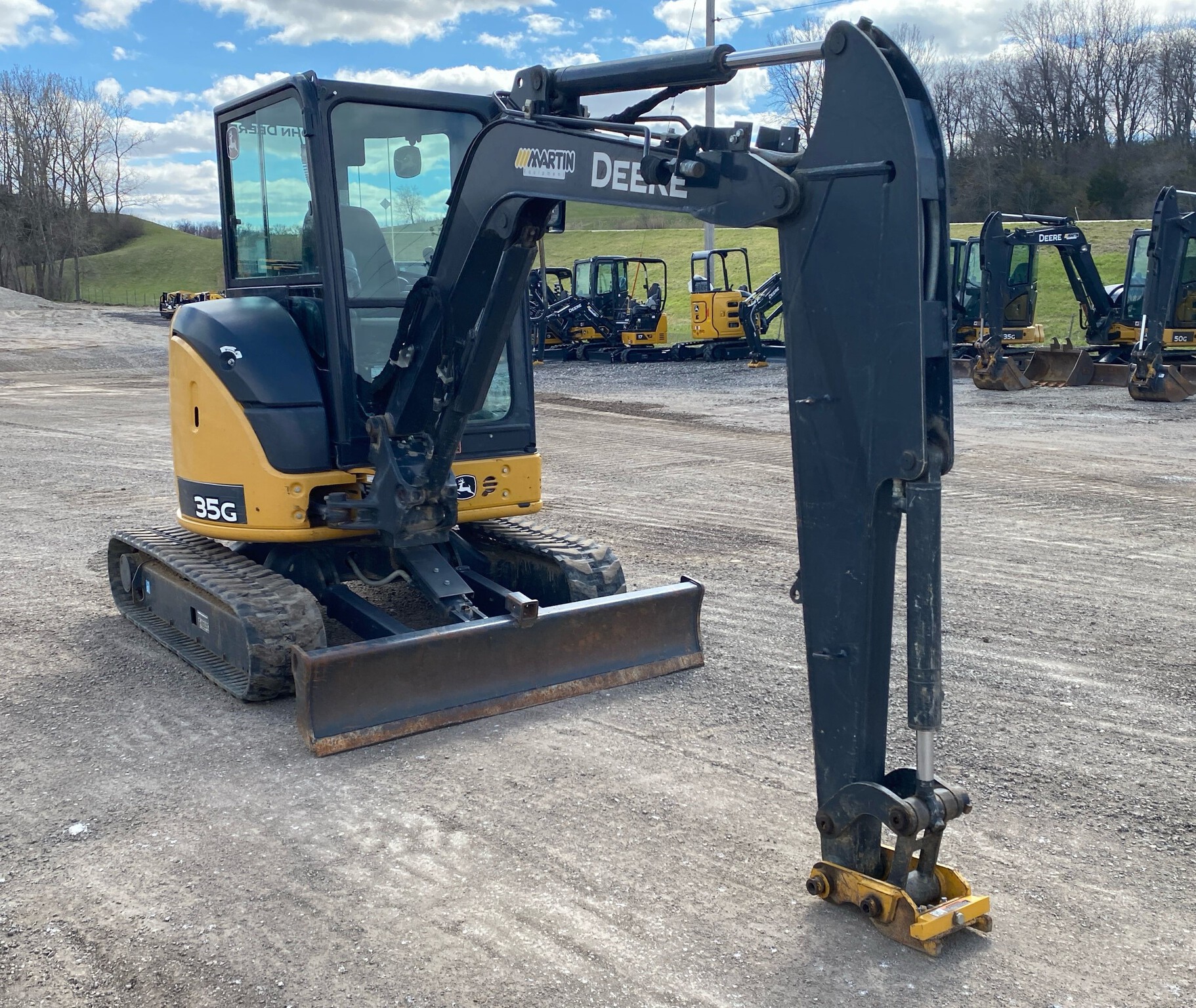 2017 John Deere 35G Image 7