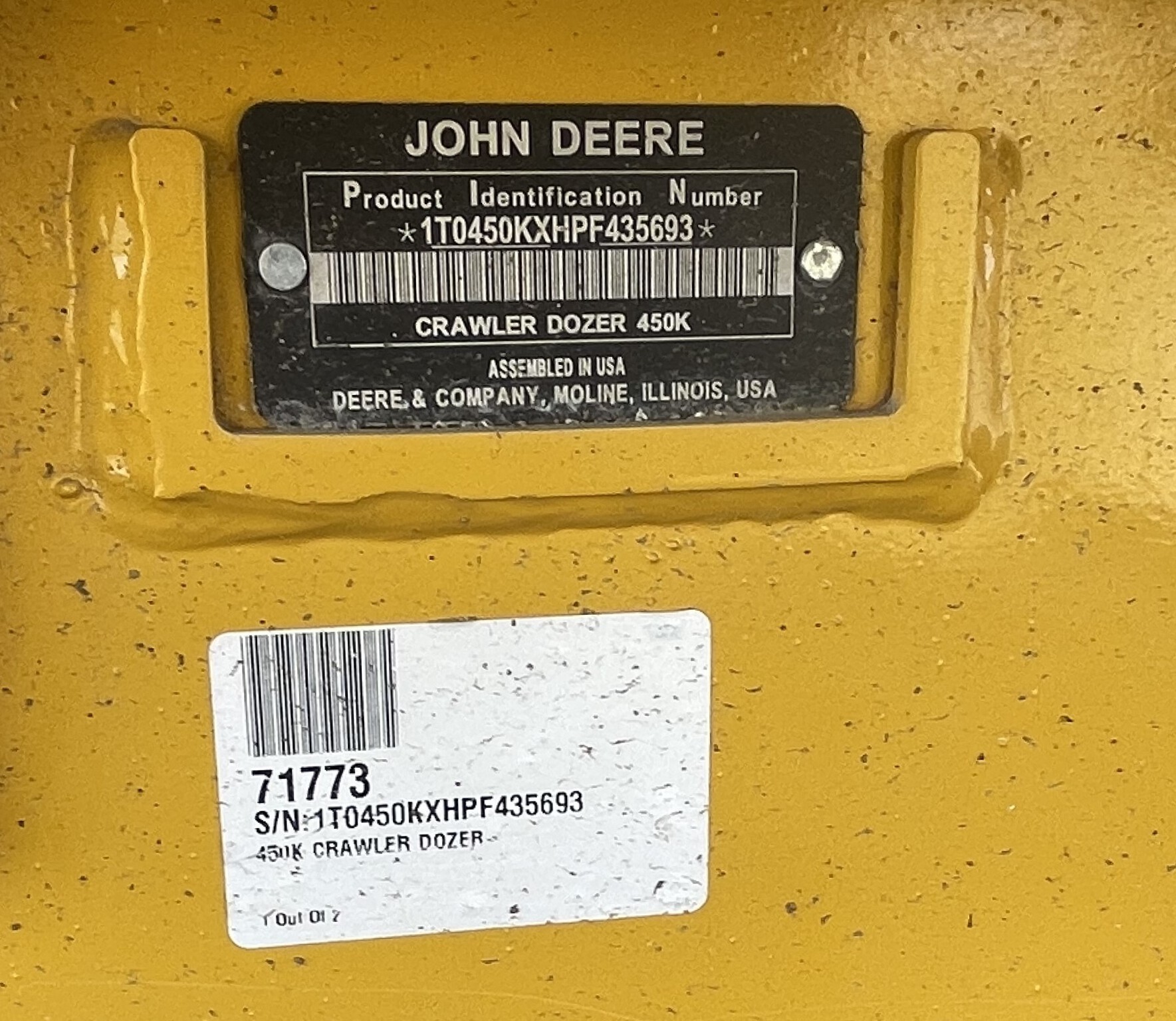 2023 John Deere 450K Image 9