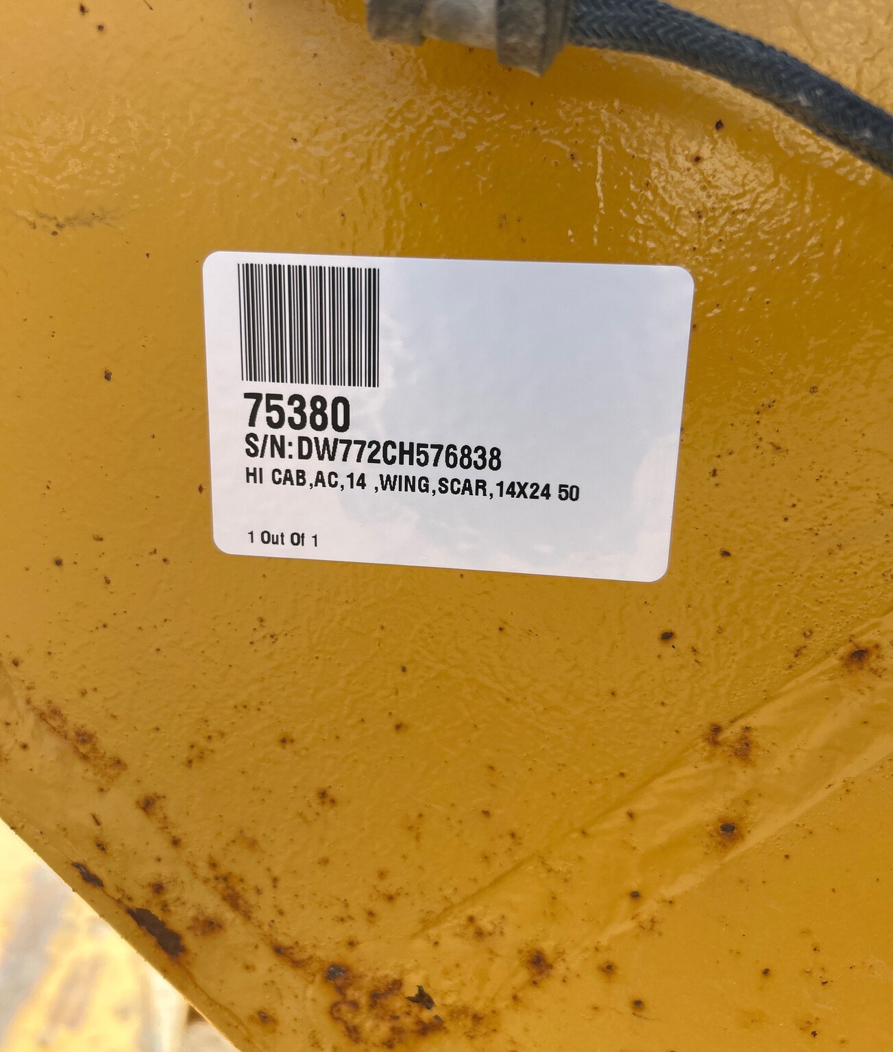 2000 John Deere 772CH Image 9