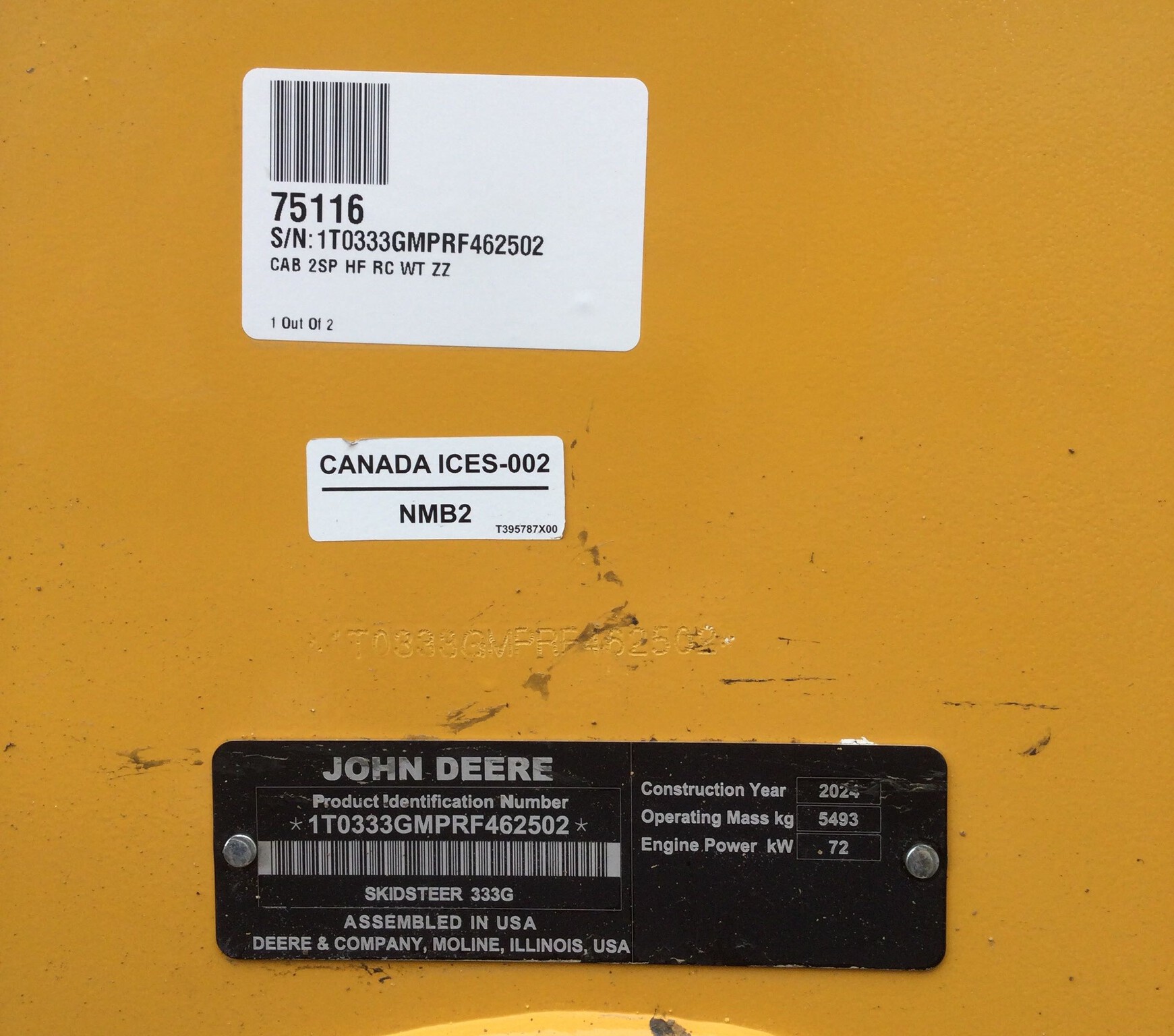 2024 John Deere 333G Image 12