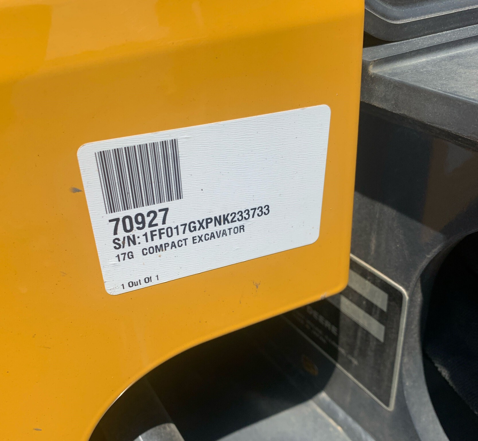 2023 John Deere 17G Image 11