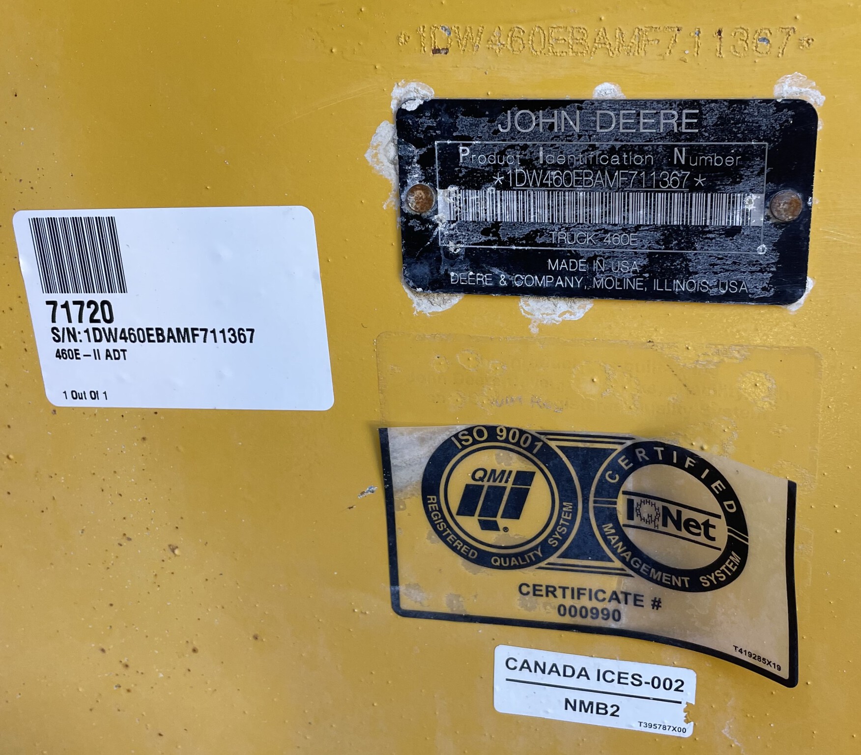 2021 John Deere 460E-II Image 9