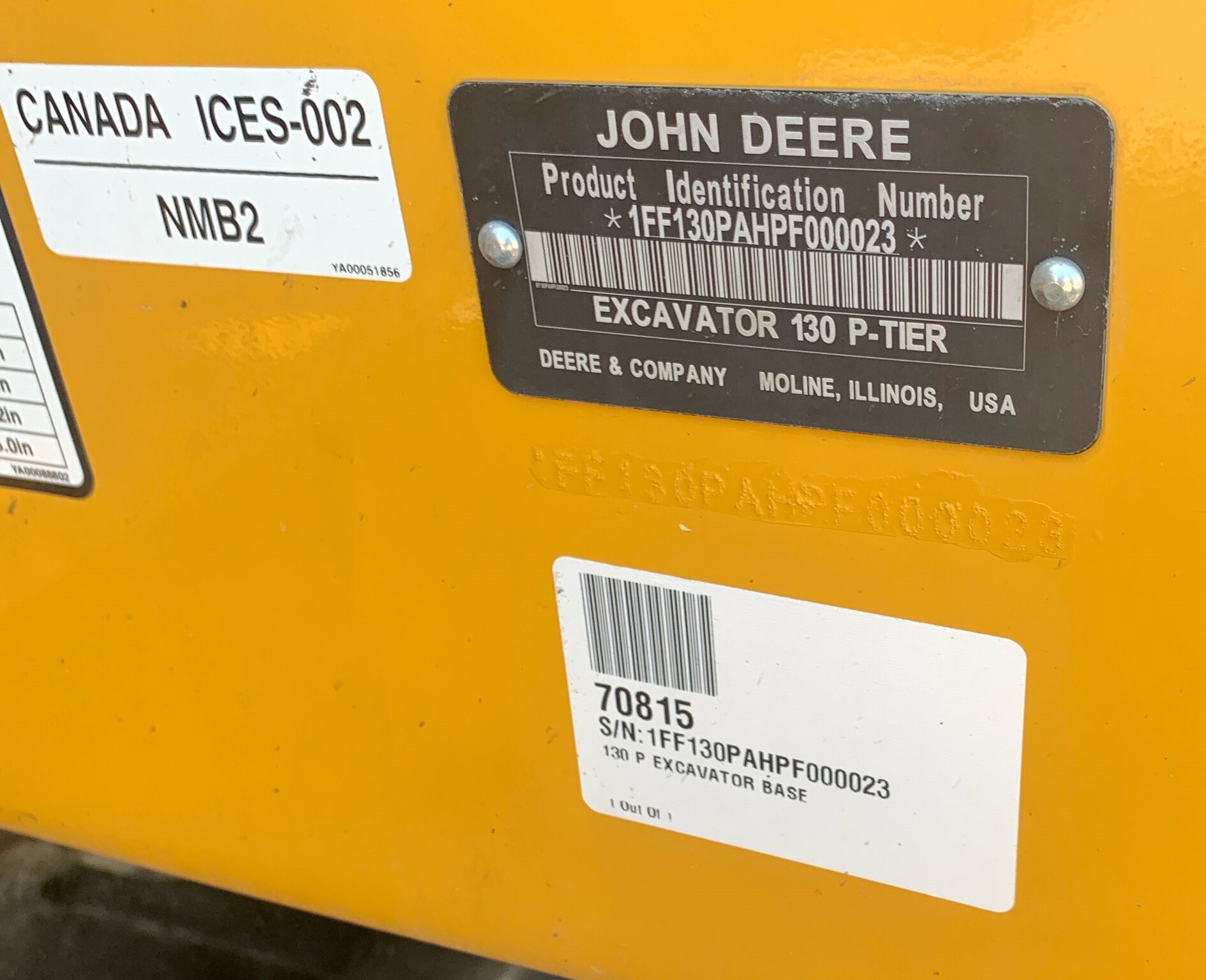 2023 John Deere 130 P Image 11