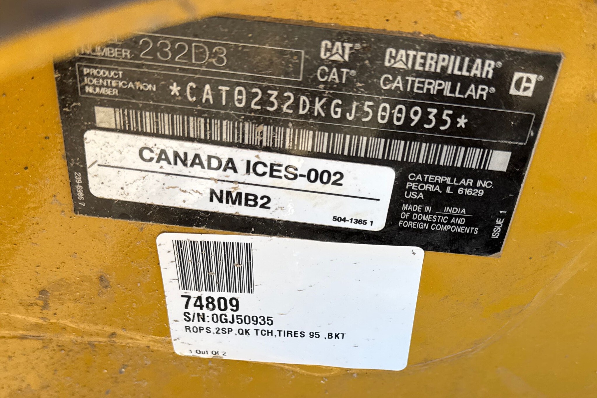 2024 Caterpillar 232D3 Image 9