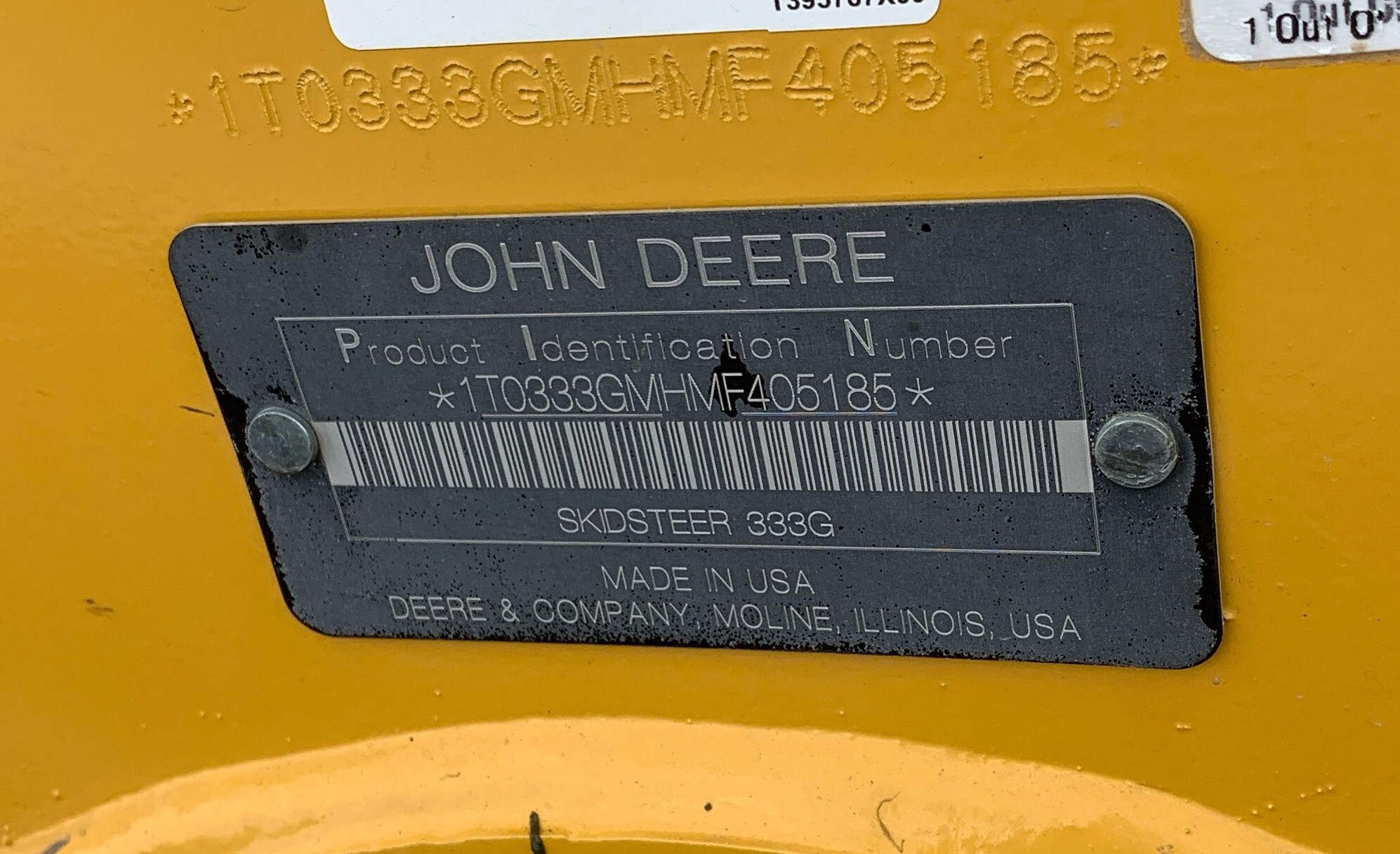 2021 John Deere 333G Image 9