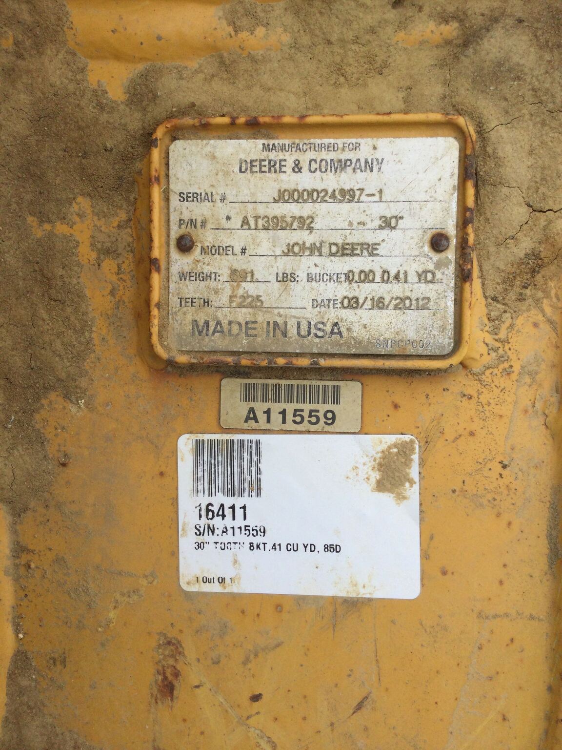 2012 John Deere 85D Image 6