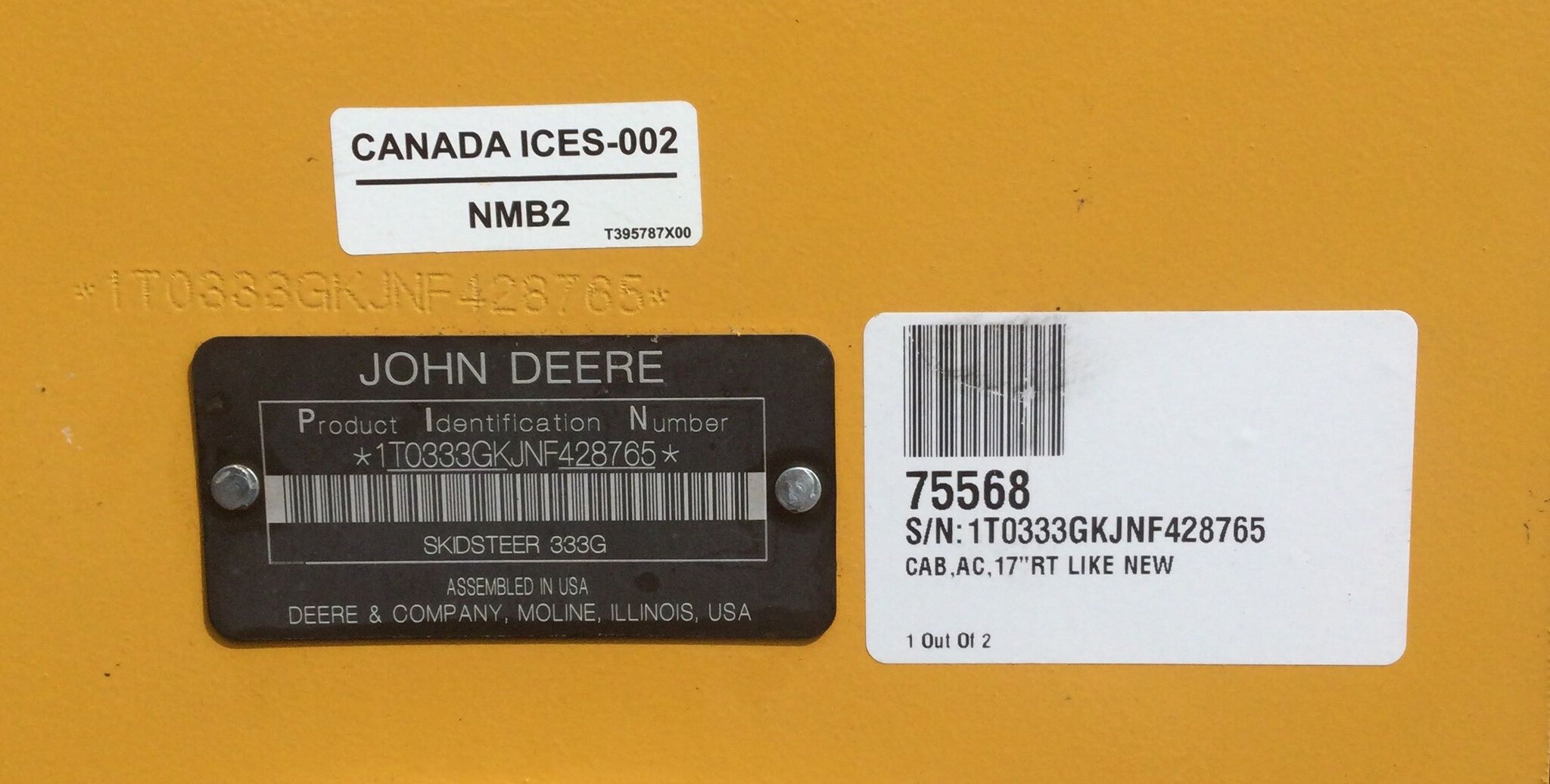 2022 John Deere 333G Image 12