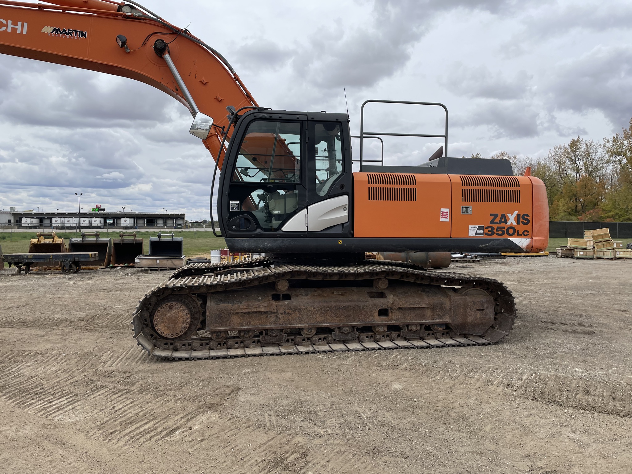 2013 Hitachi ZX350LC-6 Image 4