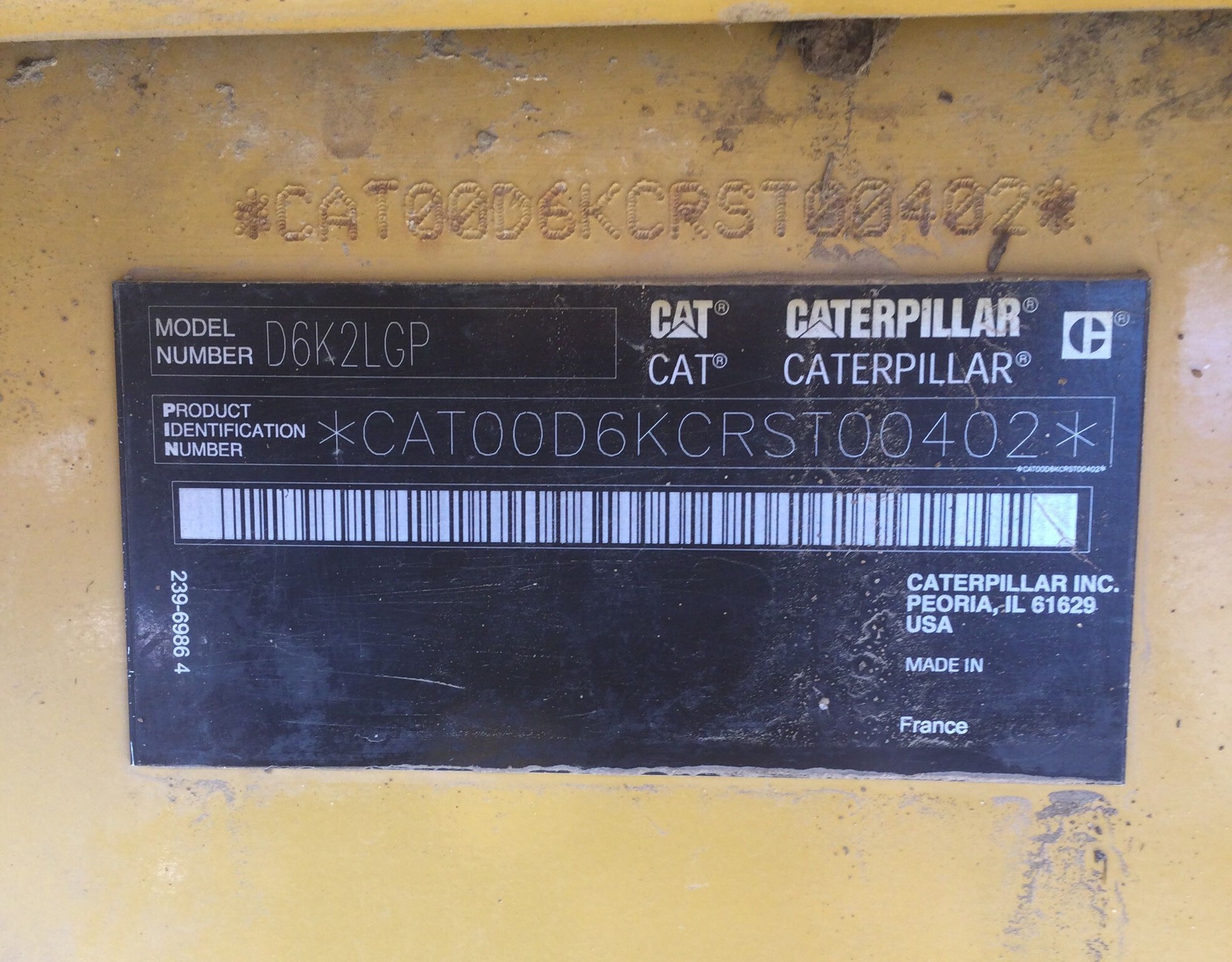 2013 Caterpillar D6K2LGP Image 11